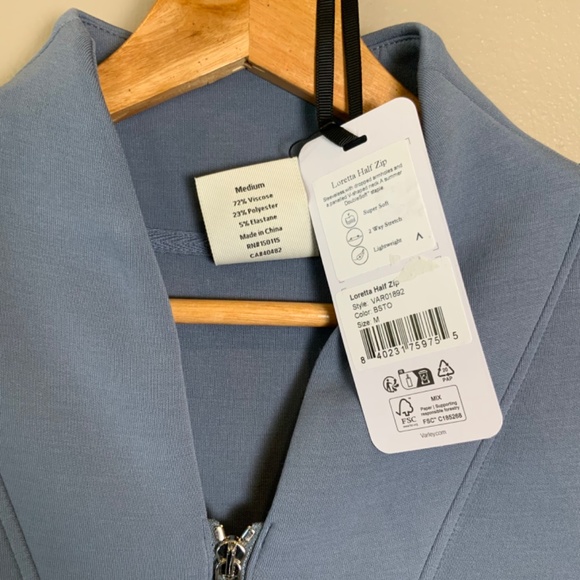 Varley Loretta Half-Zip Sleeveless Sweat - Picture 9 of 16